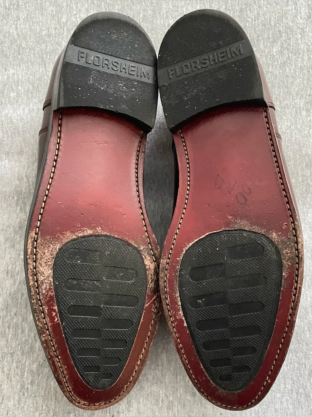 Florsheim Men's 8.5EEE Brown Cap-Toe Lace Up Oxford Dress Shoes